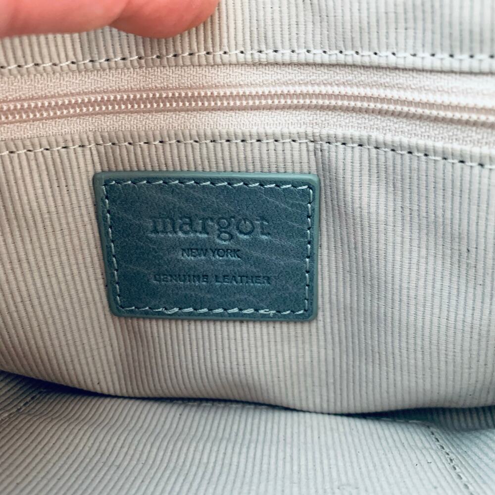 Margot New York Mia Slate Blue Crossbody/Wristlet - Picture 6 of 7